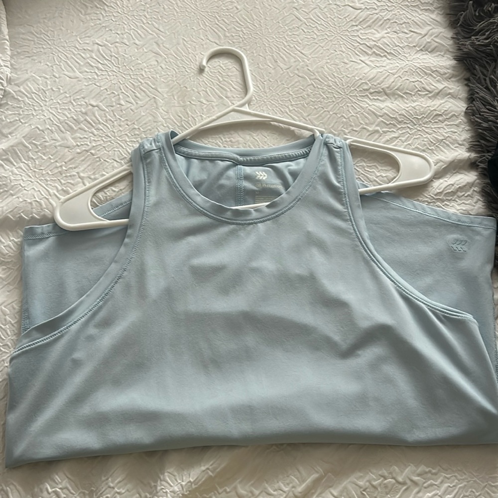 target light blue workout tank